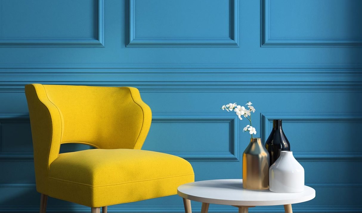 Blue  desk
